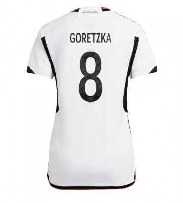 Tyskland Leon Goretzka #8 Hjemmebanetrøje Dame VM 2022 Kort ærmer